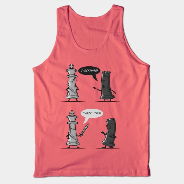 Checkmate Tank Top by Naolito